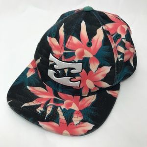 Boys floral billabong SnapBack baseball hat